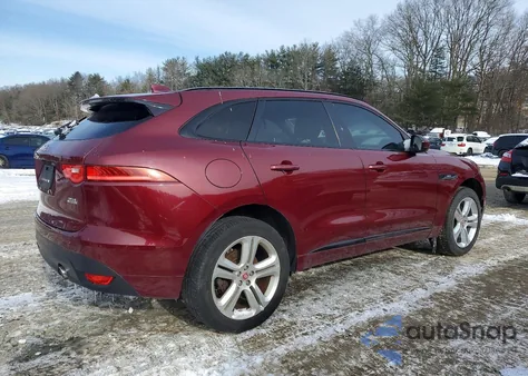 2017 Jaguar F-Pace R - Sport z USA, uszkodzony, nr VIN SADCL2BV1HA084252